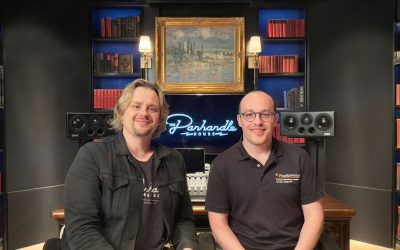 The Panhandle House celebrates the grand opening of its new Studio B mix room with two PhantomFocus™ PFM HD-1000 Master Reference Monitor Systems