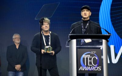 Pro audio’s highest honor goes to Carl Tatz Design® for the 2025 NAMM TEC Award in Anaheim, California